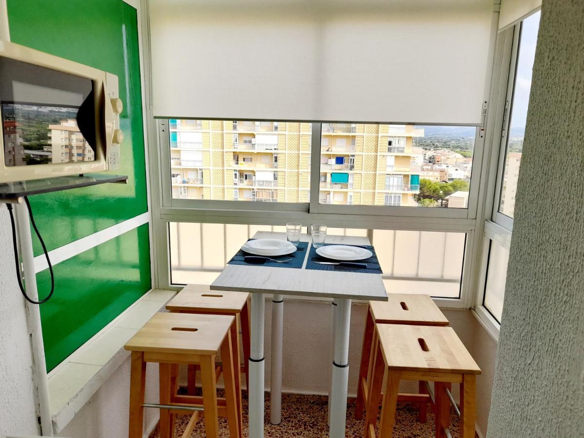 Apartamento Vistas Al Mar, 11 Planta, 50M Playa!! Miramar Extérieur photo