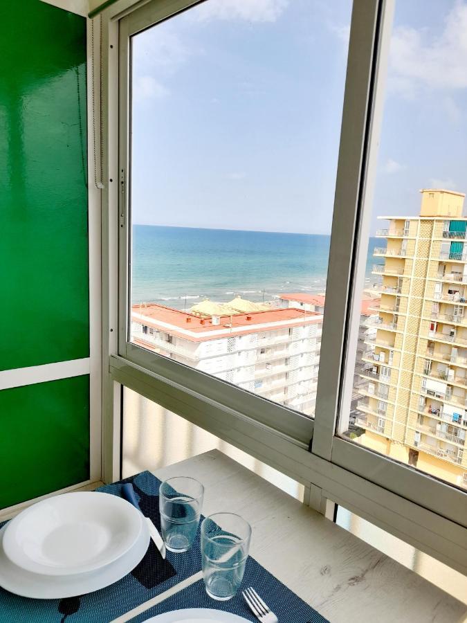 Apartamento Vistas Al Mar, 11 Planta, 50M Playa!! Miramar Extérieur photo