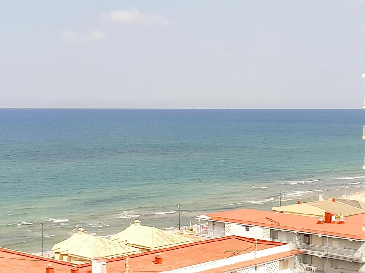 Apartamento Vistas Al Mar, 11 Planta, 50M Playa!! Miramar Extérieur photo