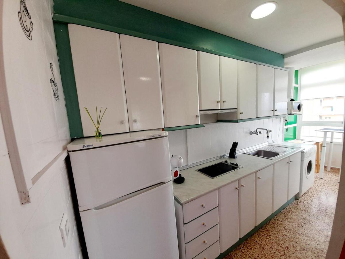 Apartamento Vistas Al Mar, 11 Planta, 50M Playa!! Miramar Extérieur photo