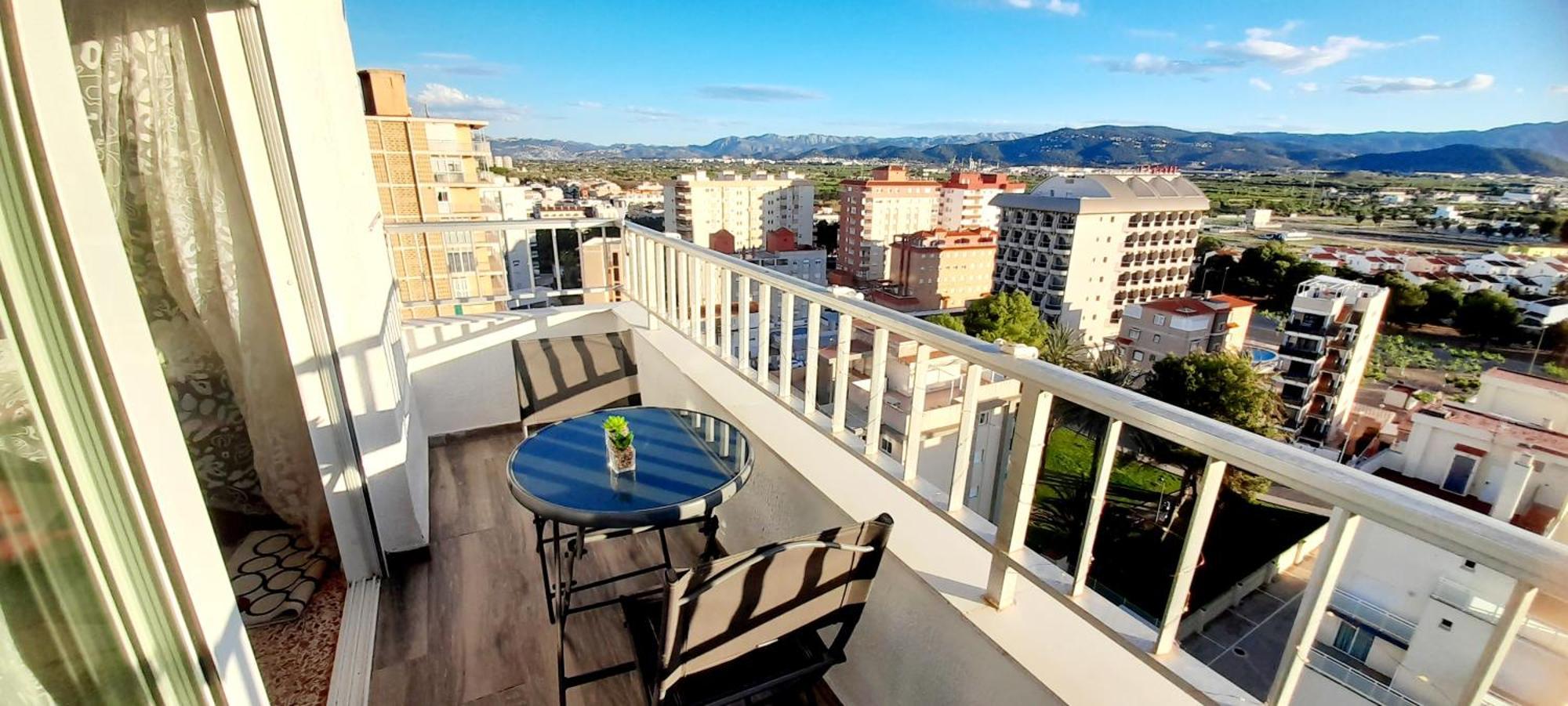 Apartamento Vistas Al Mar, 11 Planta, 50M Playa!! Miramar Extérieur photo